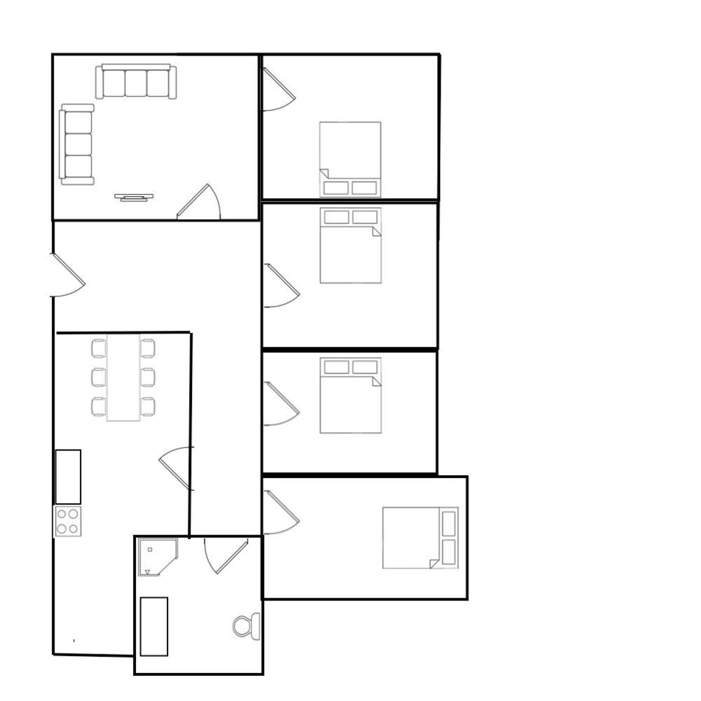 Large Apartment With 4 Bedrooms In コペンハーゲン エクステリア 写真